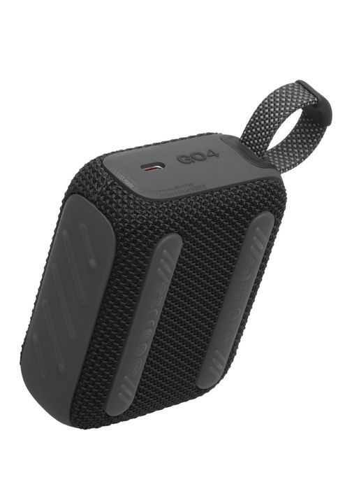 Преносима тонколона JBL Go 4, IP67, Bluetooth, Auracast, Черен