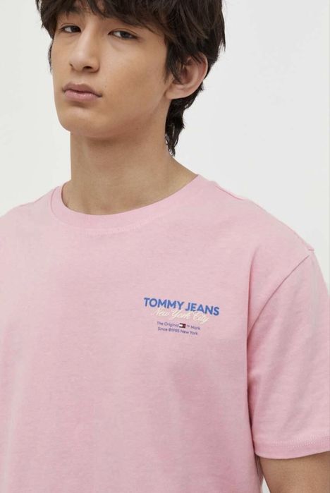 Памучна тениска Tommy Jeans .