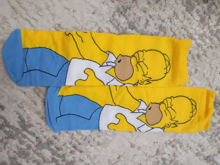 Носки Симпсоны Марвел Рик и Морти