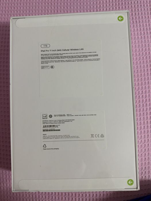 Ipad pro 11 (M4) 1 TB