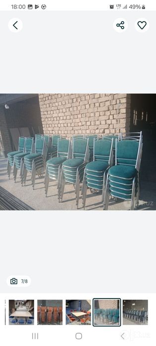 Stol stul ishlab chiqaramiz nerjaveykadan