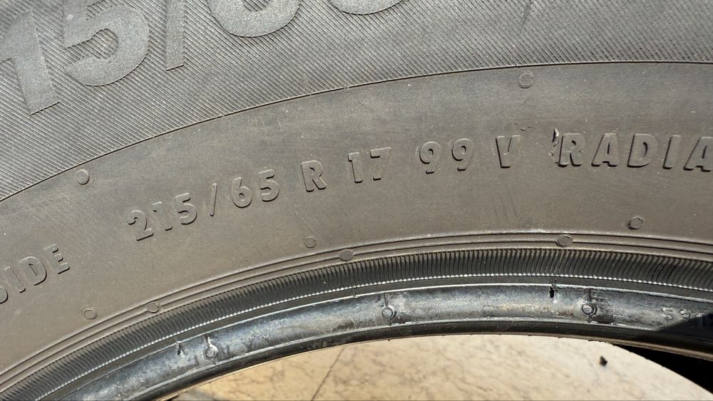 4 x Continental ContiEcoContact 5, 215/65/17, dot 2021
