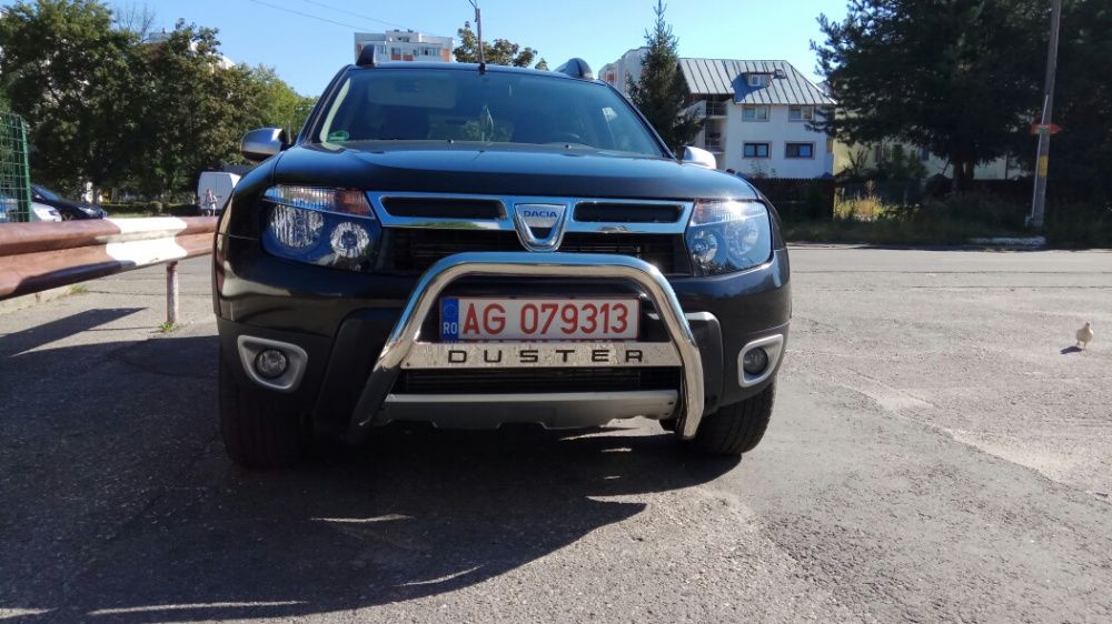 Sticker logo Dacia Duster_ capota/ barile longitudinale, 4WD