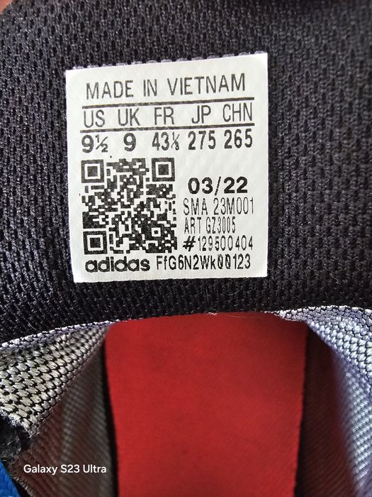 Adidas Goretex 43 1/3