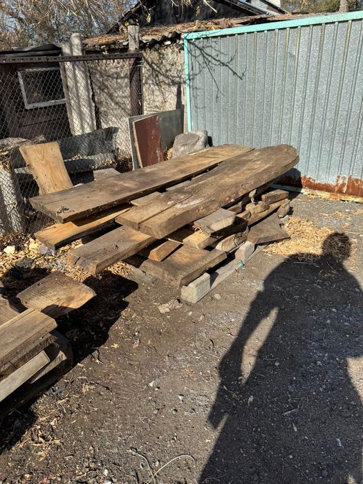 ПрДоски карагача, естественной сушки