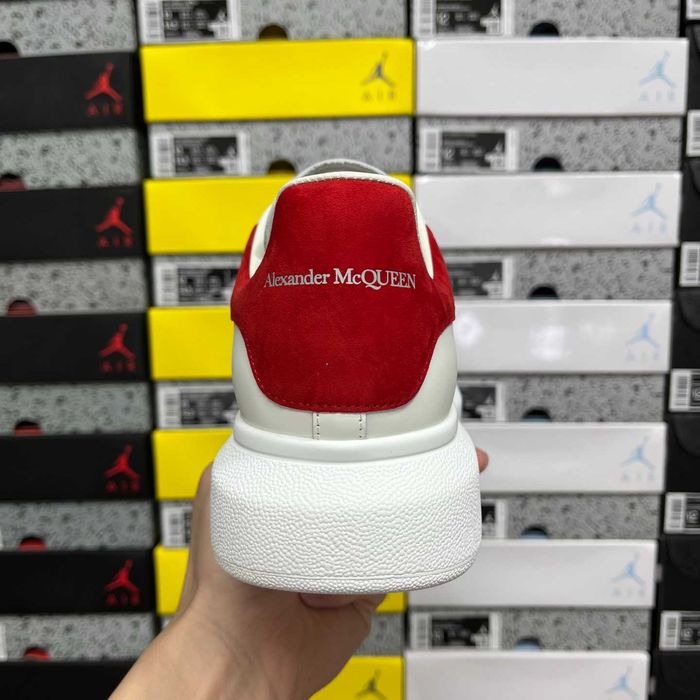 Alexander McQueen Red Suede Edition