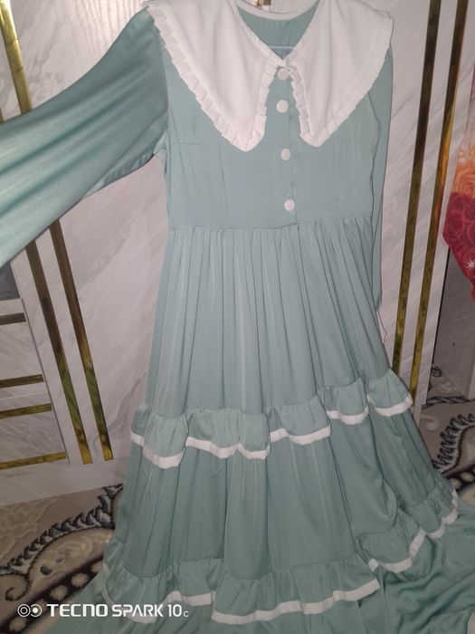 hijobli hijobsz opa singillarimiz uchun chiroyli koylak