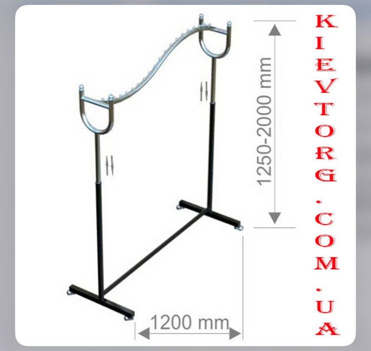 Вешалка для одежды дугообразная S1029eko 1200мм