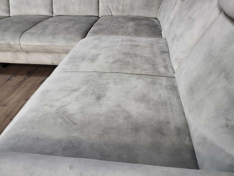 ПРОМОЦИЯ!!! Светло сив ъглов диван ZE - EM20028