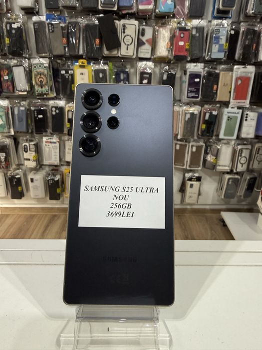 iSellStore Vâlcea: Samsung Galaxy S25 Ultra  5G- 256GB- Nou