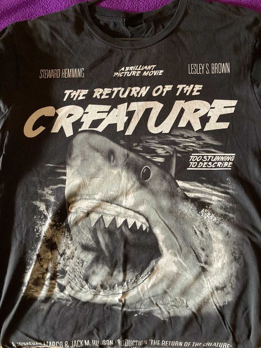 Тениска с графика / Shark graphic t-shirt [M]