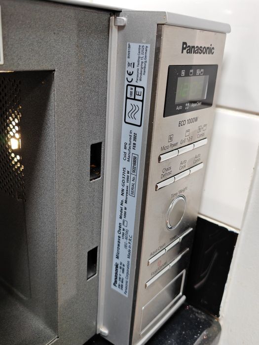 Panasonic 1000W 23L  Инверторна Микровълнова Фурна