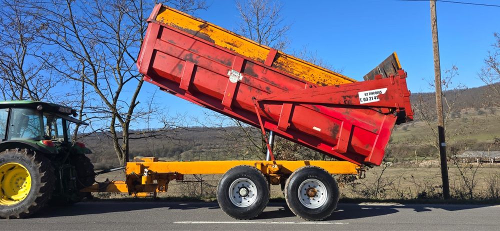Remorca basculabila  tandem 14 tone legrand
