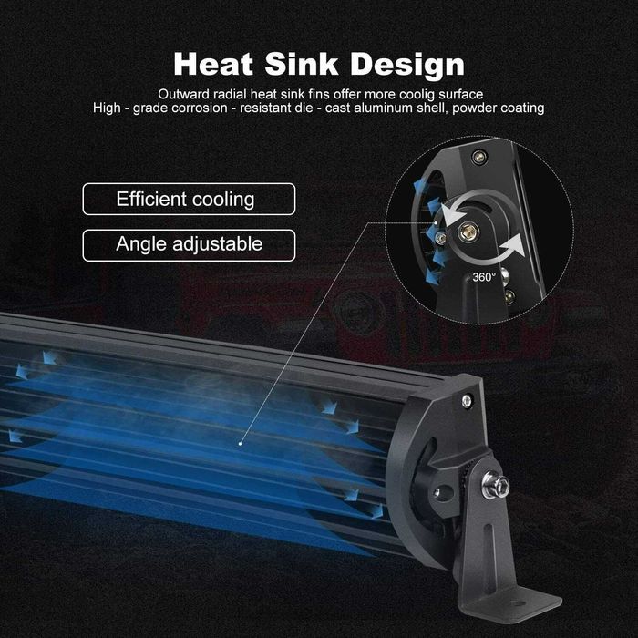 9D Led bar Диоден Лед Бар Прожектор Дневна Светлина 390w или 585W