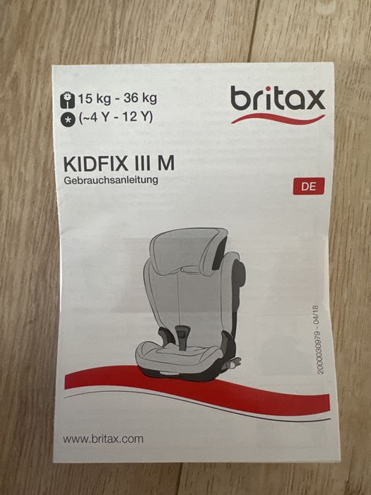 Авто кресло britax до 12 лет (до 36кг)
