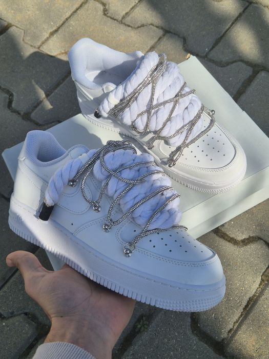 Nike air force rope swarovski