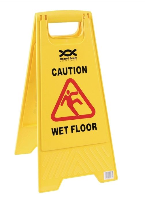 Складной знак NO PARKING для парковок и дворов