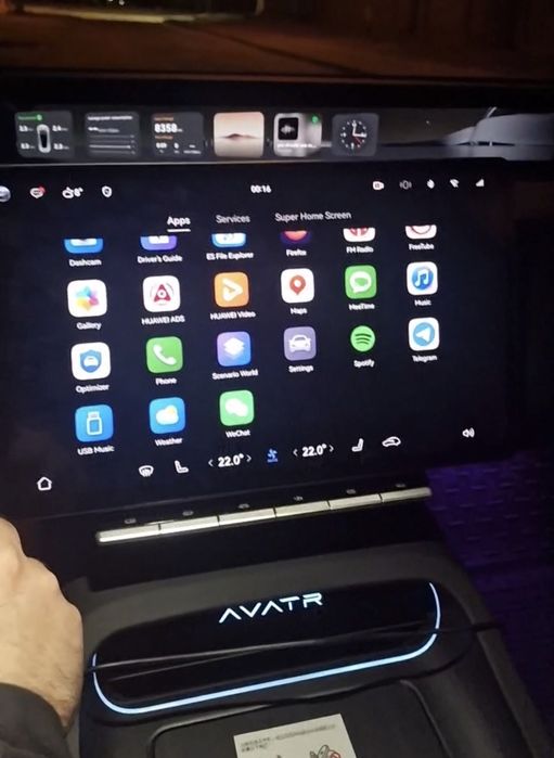 Avatr 06, 07, 11, 12 установка приложений+корректировка времени