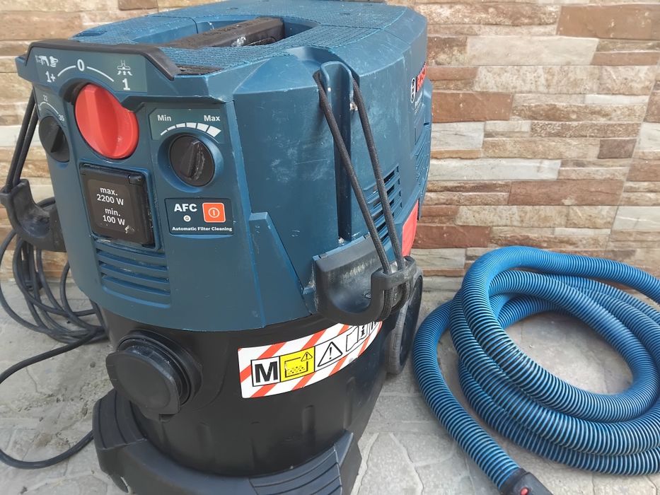 Прахосмукачка Bosch Gasem35M afc  Тупалка  Контакт Сухо Строителство