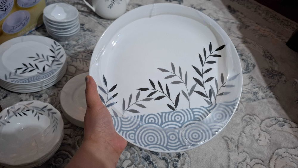 Набор посуды 34 штуки Новый