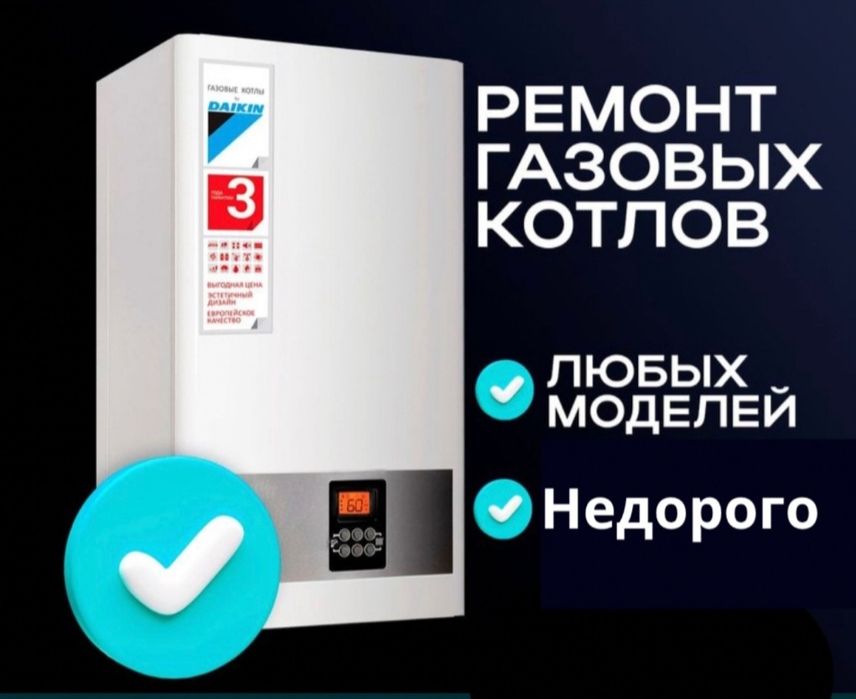 Ремонт газовых котлов всех видов