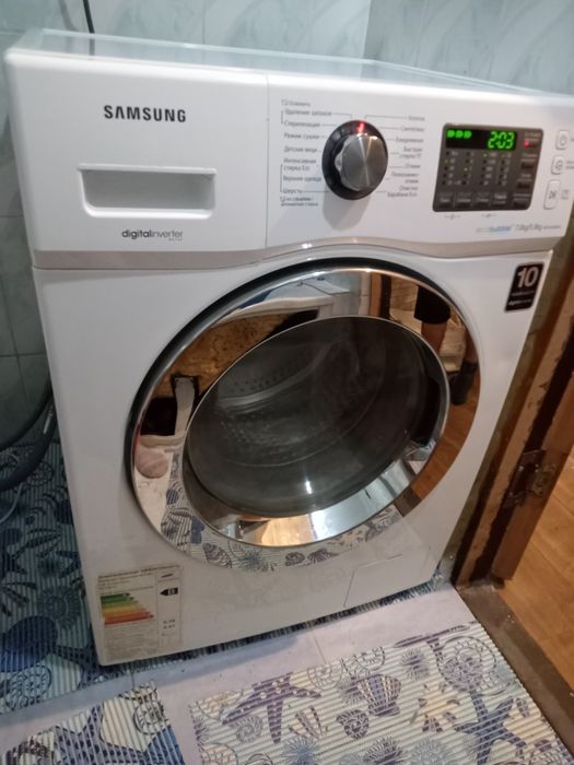 Samsung eco bubble 7/5сушкой