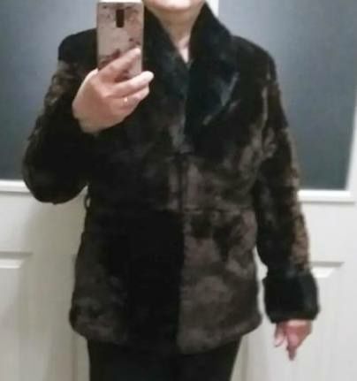 полушубок размер 48