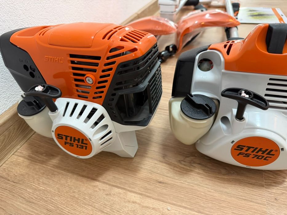 Stihl motocoasa pe benzina.