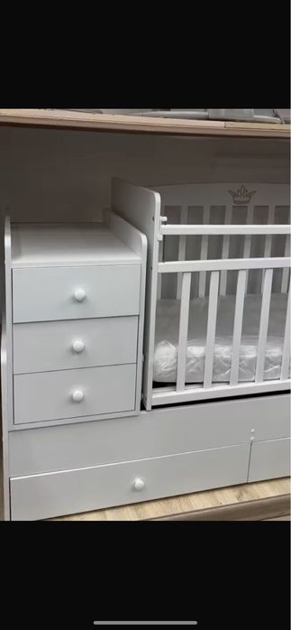 Детская кроватка трансформер