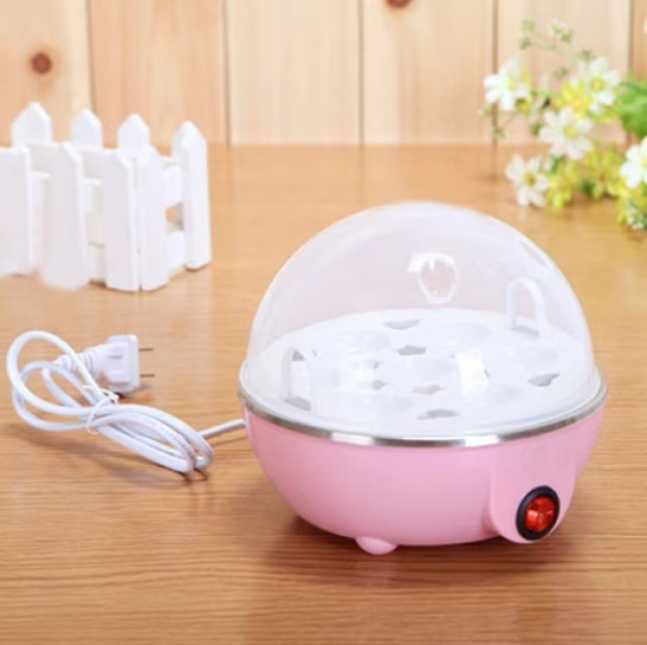 Яйцеварка на пара за 7/14 яйца с таймер, Уред за варене на яйца с пара