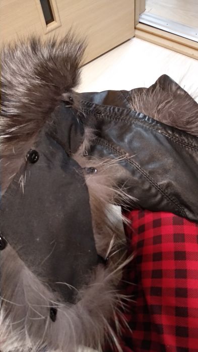 Куртка-шуба чернобурка