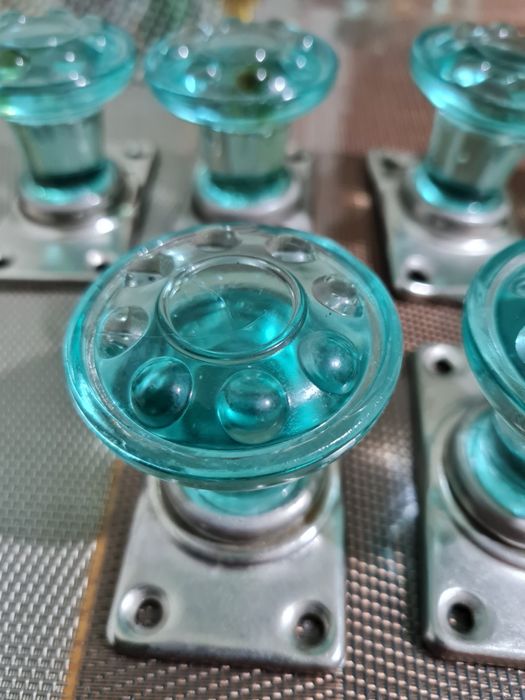 Ручки стеклянные ретро СССР