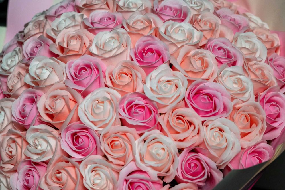 Buchete de Trandafiri din Sapun - facute la comanda