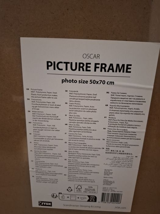 Rame foto Oscar Jysk