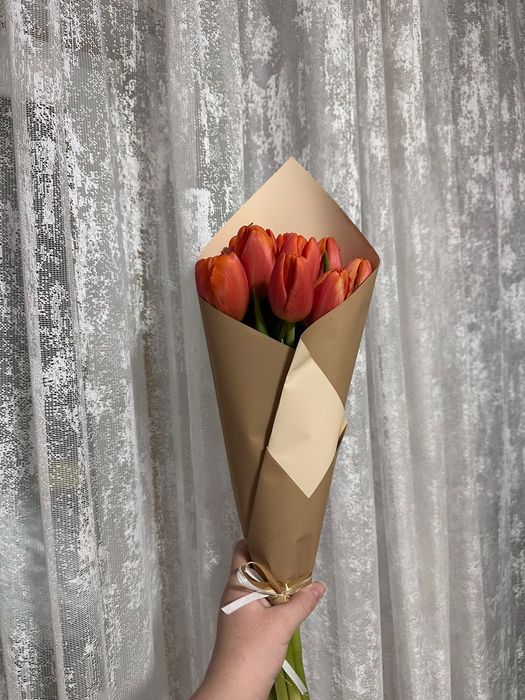 Тюльпаны в Усть-Каменогорске