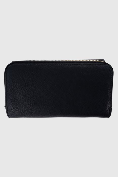 НОВО! ЛИКВИДАЦИЯ! Дамско портмоне с капси-черно