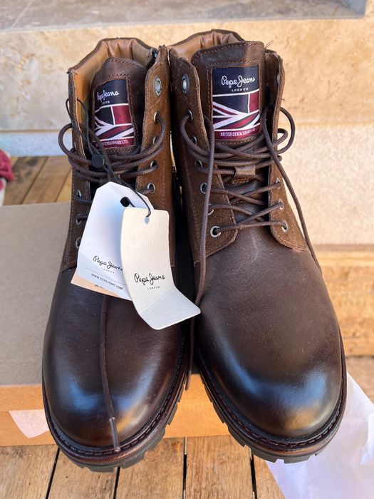 Super oferta!! Ghete piele  naturala,NOI, , Pepe Jeans!