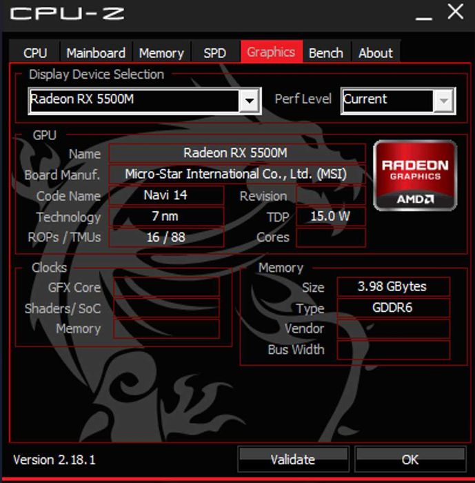 Laptop GAMING MSI Bravo 15 A4DDR 144hz AMD Ryzen 4600H Radeon RX 5500M
