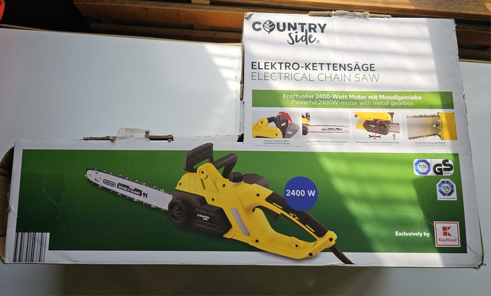 Нова резачка за дърва 2400W + верига