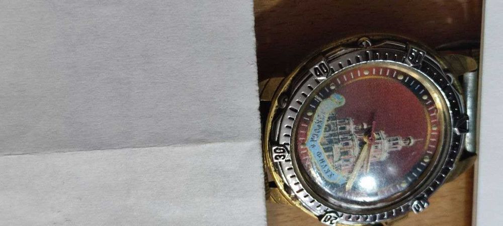 Командирские часы ручные механика, советские латунные светятся в темно