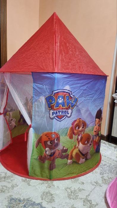 Новогодний СКИДКА Человек паук и Патрул  Palatka DOMIK UYCHALAR 
Manzi