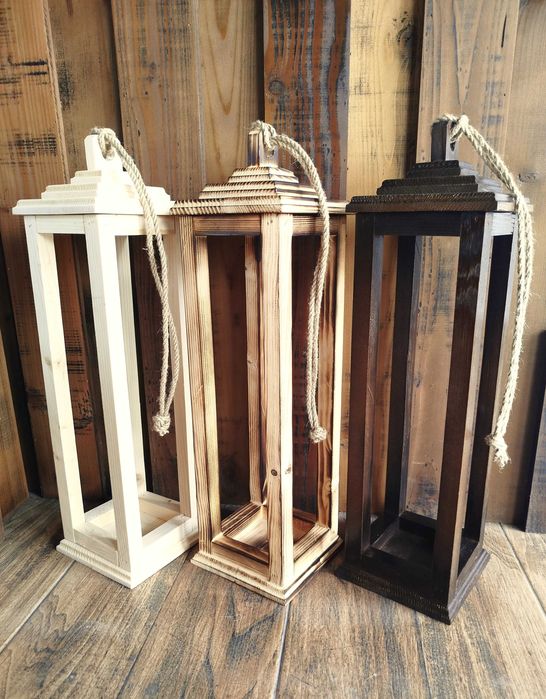 Уникални дървени фенери , Стилни  фенери от дърво ; Декоративни фенери