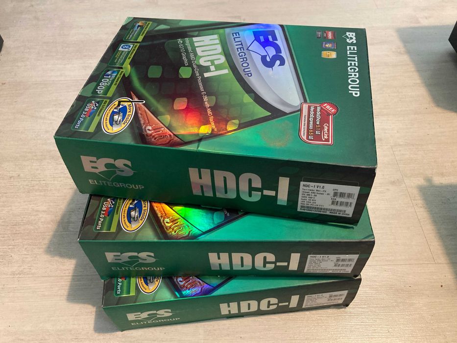 ECS HDC-I / Mini ITX Дъно и Процесор / WiFi & Bluetooth