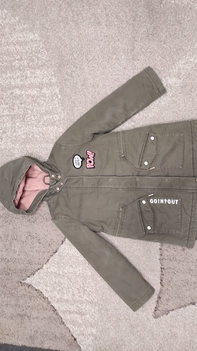 Geaca iarna LC WiKiKi /Haina cu captuseala polar copii 7-8 ani