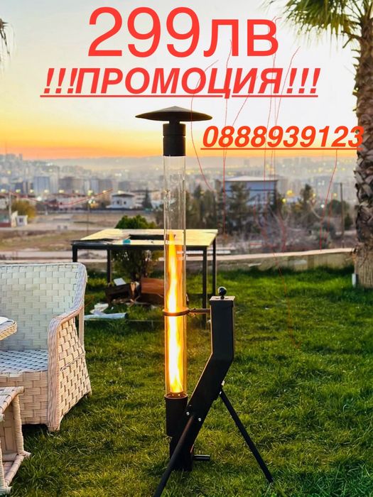 Ракетна пелетна печка - ефективна и икономична !!!