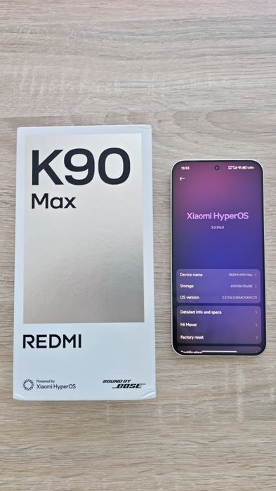 Redmi K90 Max 12GB RAM / 256GB MediaTek Dimensity 9500