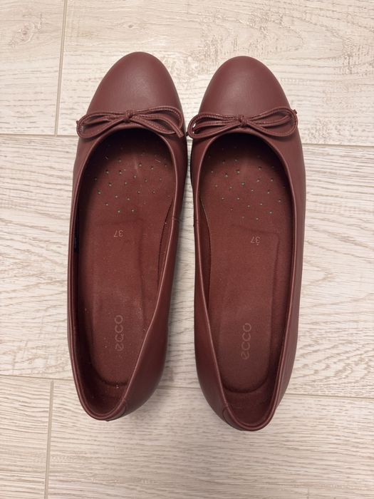 Vand balerini Ecco din piele