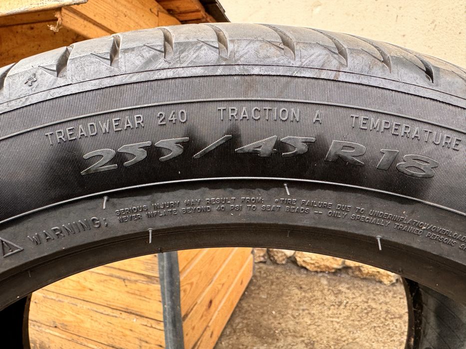 Michelin 255 45 18