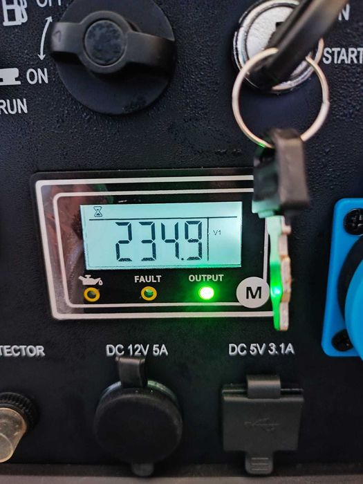 Инверторен обезшумен генератор Hyundai GG 65Еi/ 6.5kW