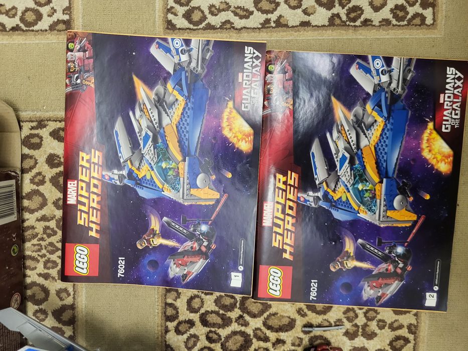 Продам набор лего марвел корабль мелано 2014 года